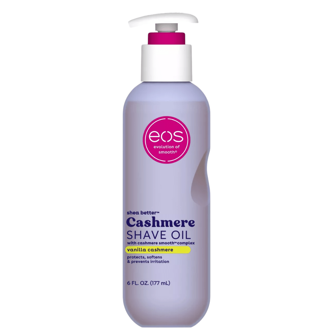 Eos Cashmere Bikini Shave Oil Serum – Vanilla Cashmere, 6 fl oz